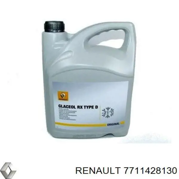 7711428130 Renault (RVI) Охлаждающаяя рідина (ОЖ) (Объем, л: 5,0; Цвет: Зеленый)