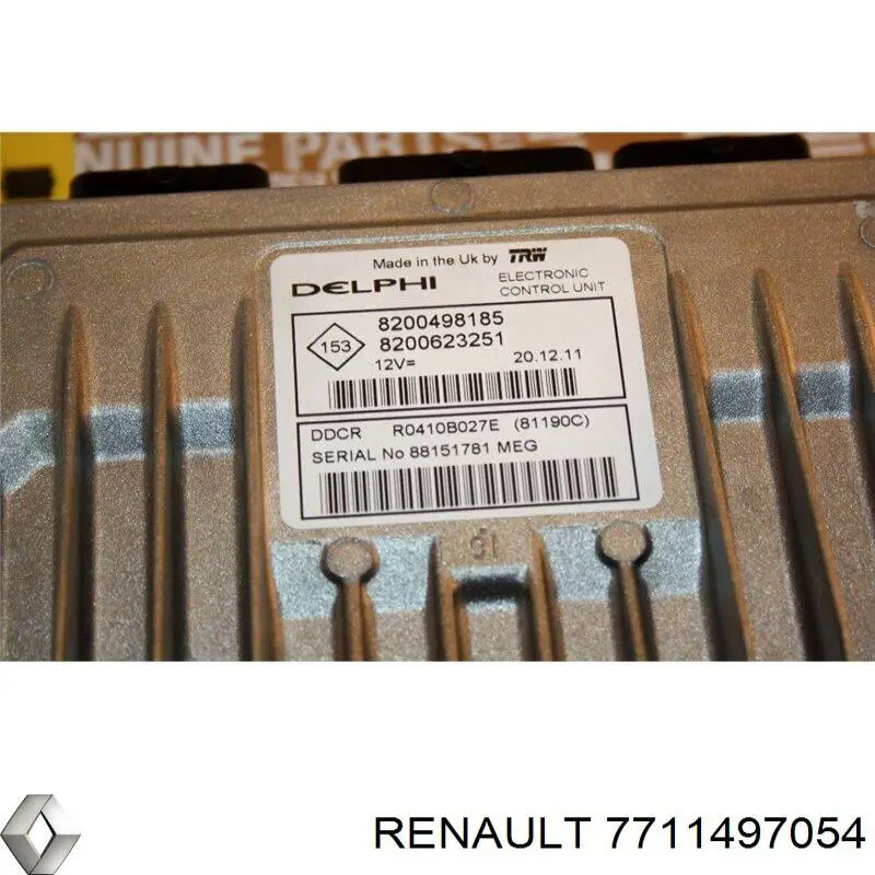 Датчик системи упорскування палива Renault (RVI) 7711497054 ціна, від 403.96 USD