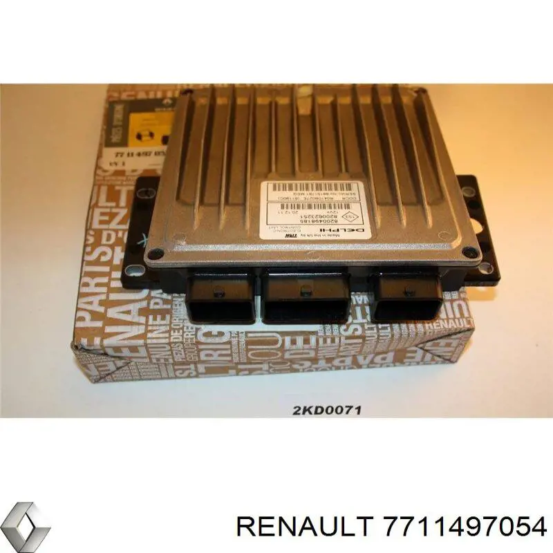 7711497054 Renault (RVI) модуль керування (ебк упорскування палива)