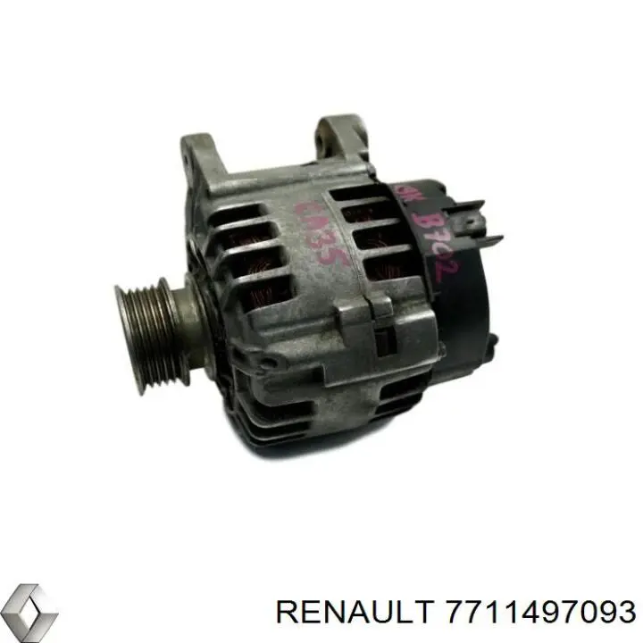 Генератор Renault (RVI) 7711497093 ціна, від 56.34 USD