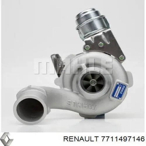 Купити 7711497146 Renault (RVI) Турбіна