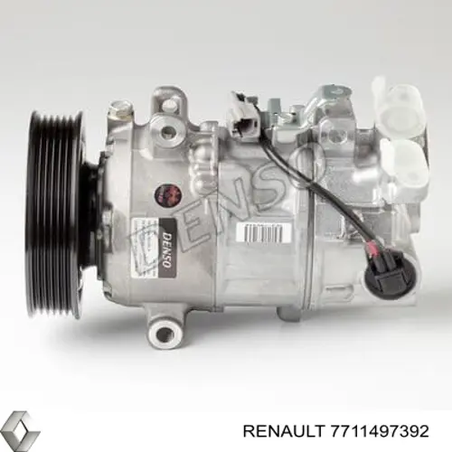 Компресор кондиціонера 7711497392 Renault (RVI)