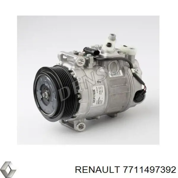 Компресор системи кондиціювання Renault (RVI) 7711497392 ціна, від 288.46 USD