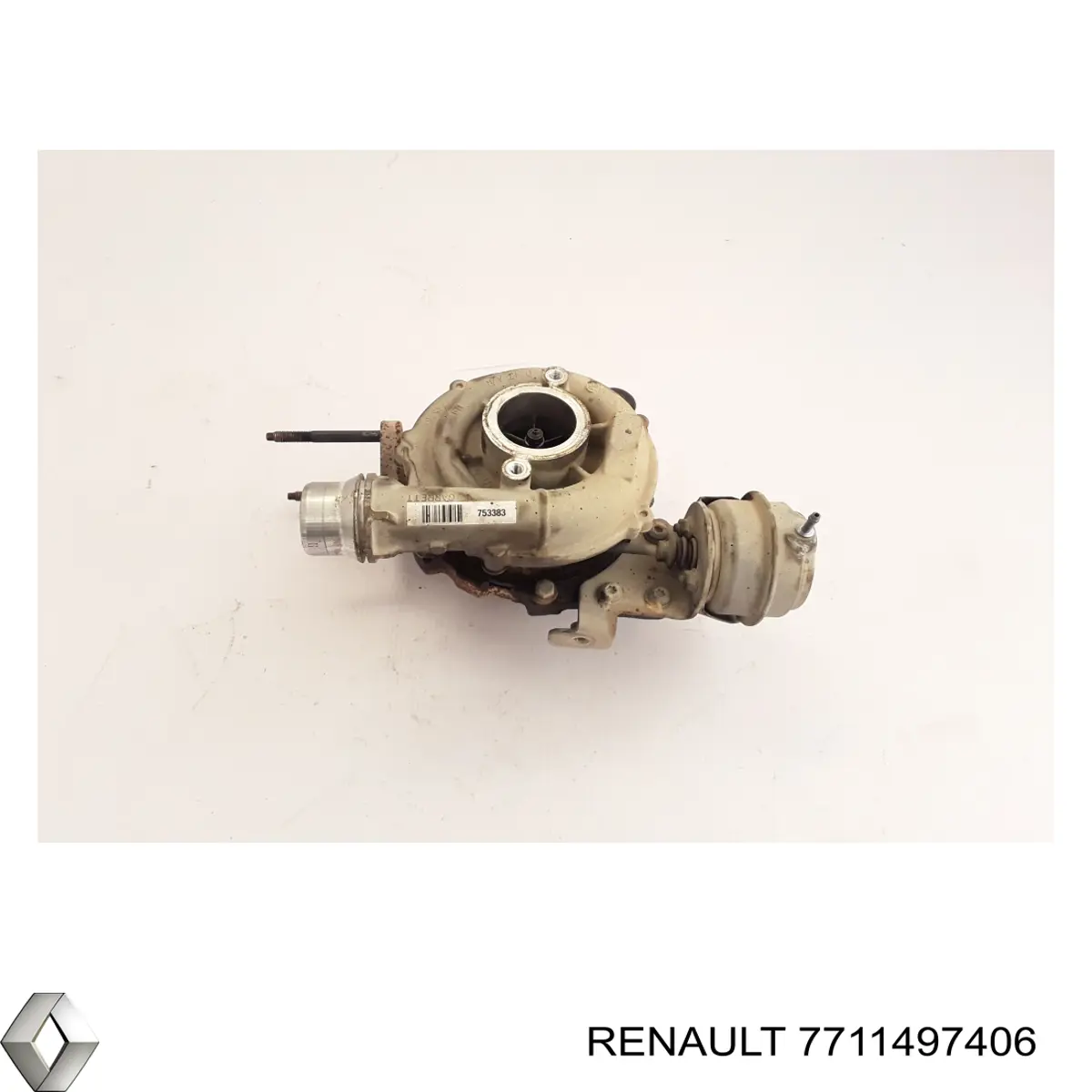 Турбіна Renault (RVI) 7711497406 ціна, від 206.98 USD