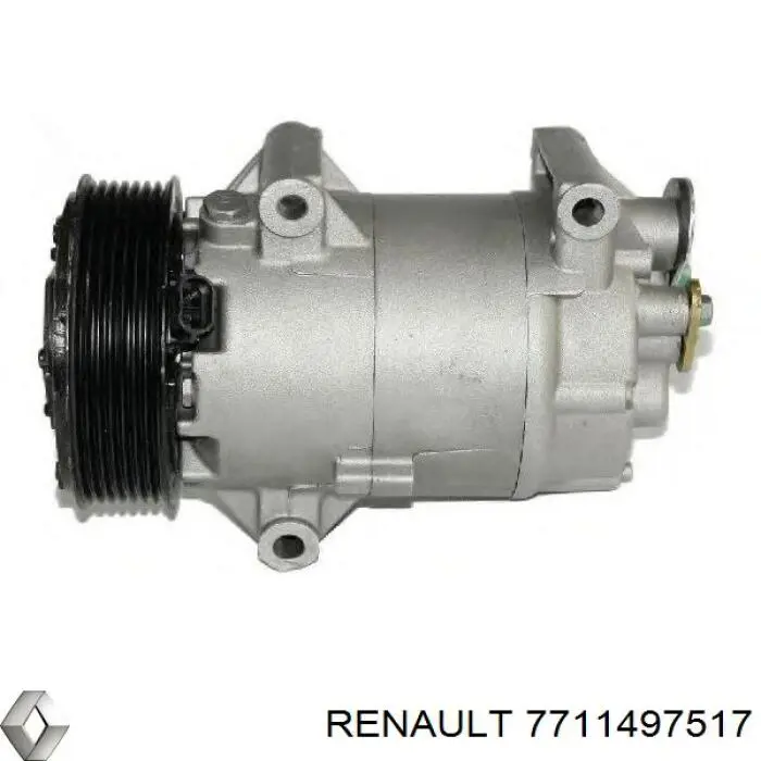 Компресор системи кондиціювання Renault (RVI) 7711497517 ціна, від 153.19 USD