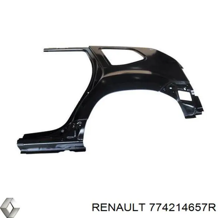 Крило заднє ліве Renault (RVI) 774214657R ціна, від 285.23 USD
