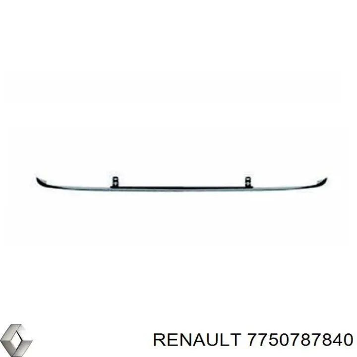 Накладка фар, нижня Renault (RVI) 7750787840 ціна, від 211.39 USD