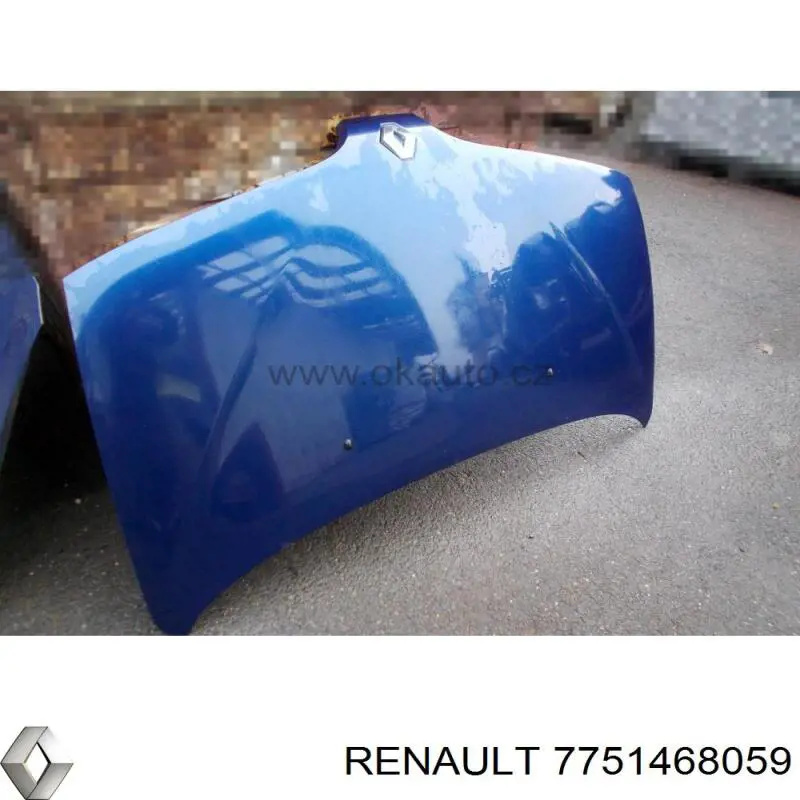 Капот Renault (RVI) 7751468059 ціна, від 41.81 USD