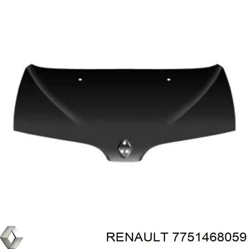 Капот на Renault Megane SCENIC 