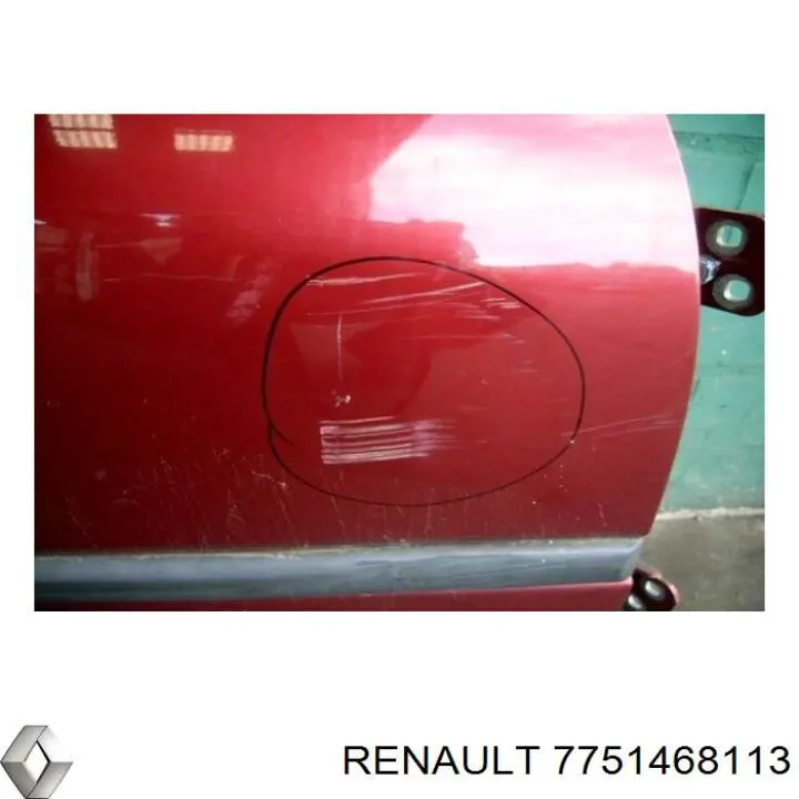 Двері задні, праві Renault Laguna 1 (B56) (Рено Лагуна)