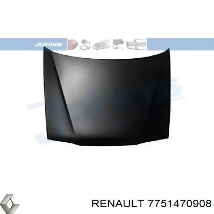 Купити 7751470908 Renault (RVI) Капот