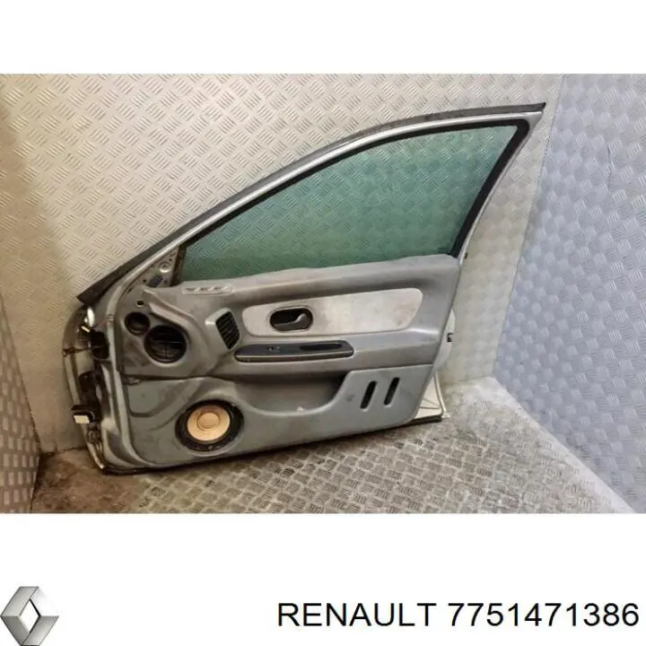 Двері передні, праві Renault Laguna 1 (B56) (Рено Лагуна)