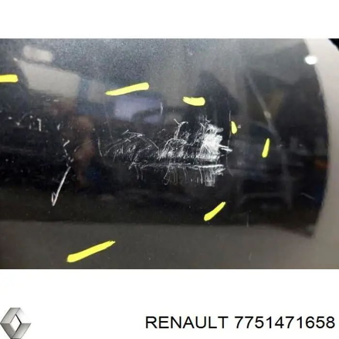 7751471658 Renault (RVI) двері передні, ліві