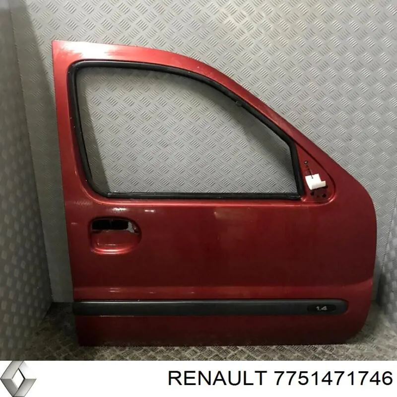 Двері передні, праві Renault Kangoo (KC0) (Рено Канго)
