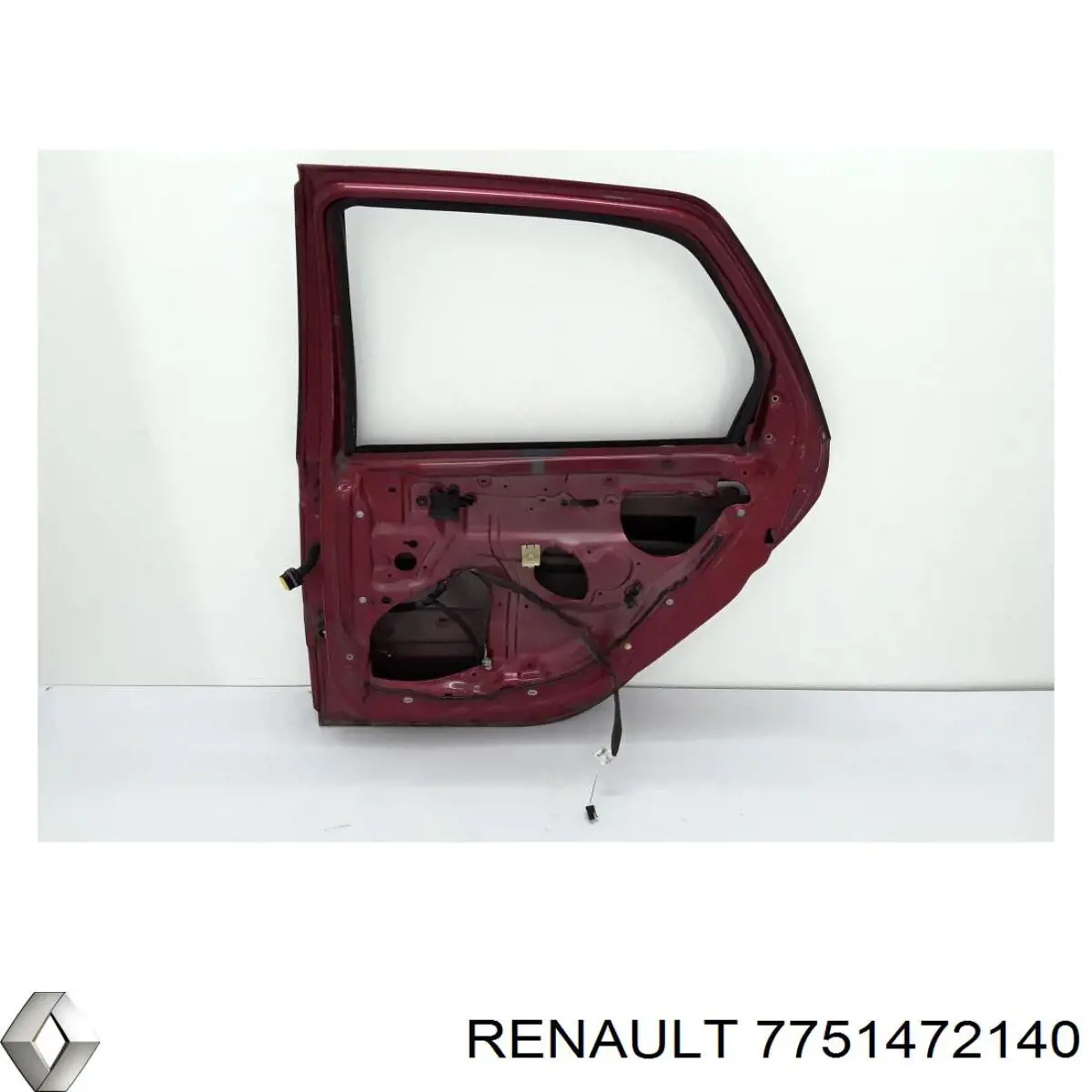 Двері задні, праві Renault (RVI) 7751472140 ціна, від 28.16 USD