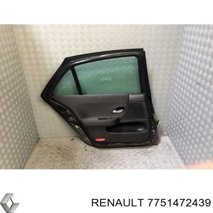 7751472439 Renault (RVI) Двері пасажирськи задні ліві