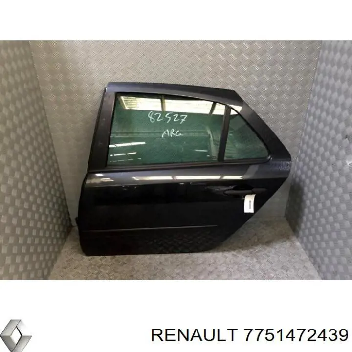 Двері задні Renault (RVI) 7751472439 ціна, від 17.74 USD