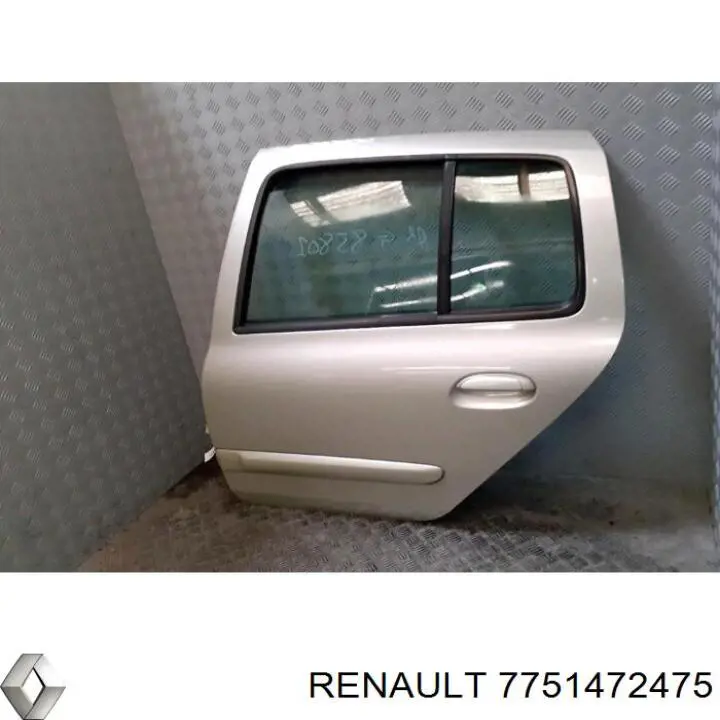 Двері задні Renault (RVI) 7751472475 ціна, від 14.06 USD