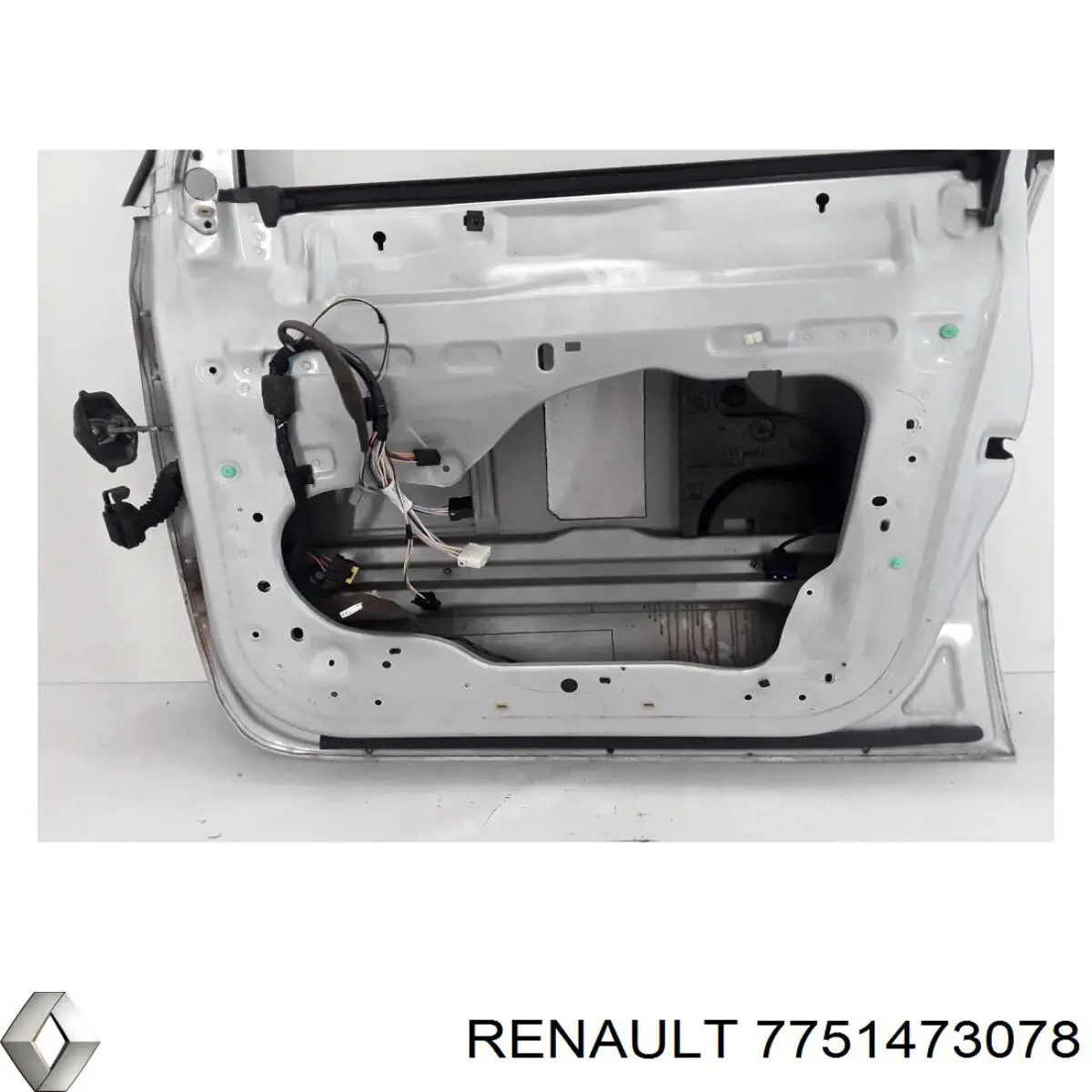 Двері передні, праві Renault (RVI) 7751473078 ціна, від 50.73 USD