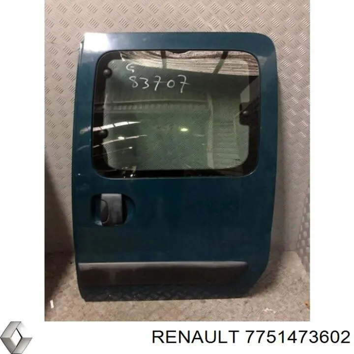 Двері бічні (зсувні), ліві Renault (RVI) 7751473602 ціна, від 19.73 USD