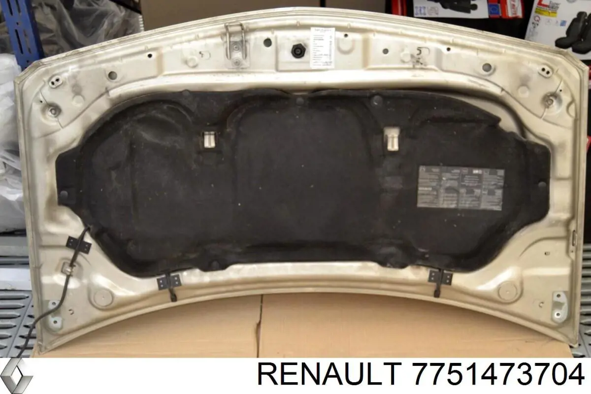 Капот Renault (RVI) 7751473704 ціна, від 103.51 USD