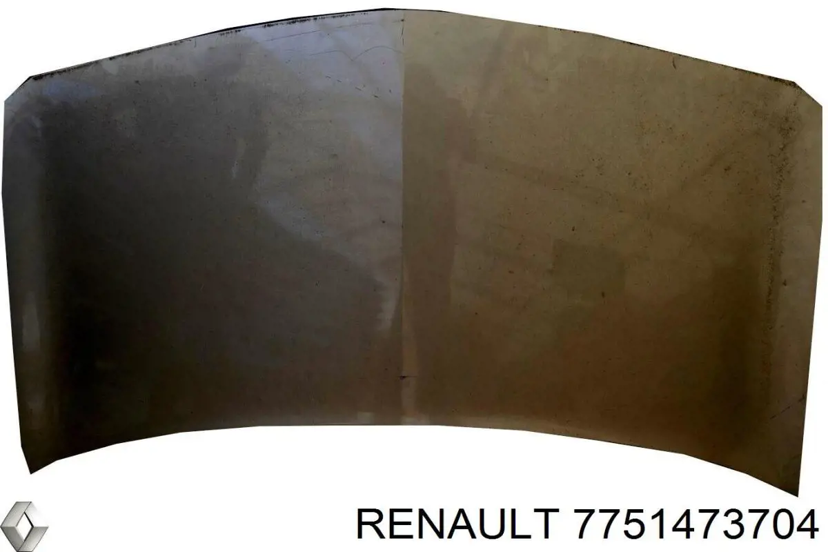 Капот на Renault Megane II 
