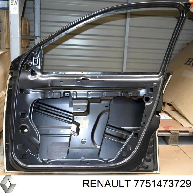 Двері передні, праві Renault (RVI) 7751473729 ціна, від 38.01 USD