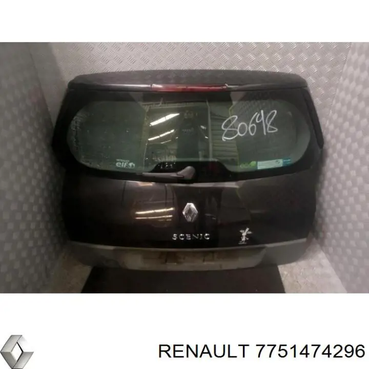 Треті двері на Renault Scenic II JM0, JM1