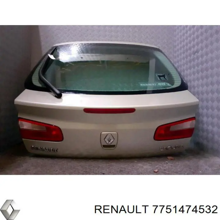 П'яті двері Renault (RVI) 7751474532 ціна, від 64.12 USD