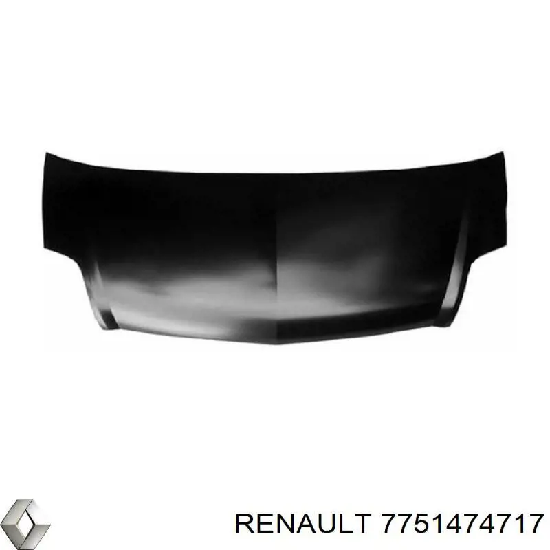Капот 7751474717 Renault (RVI)