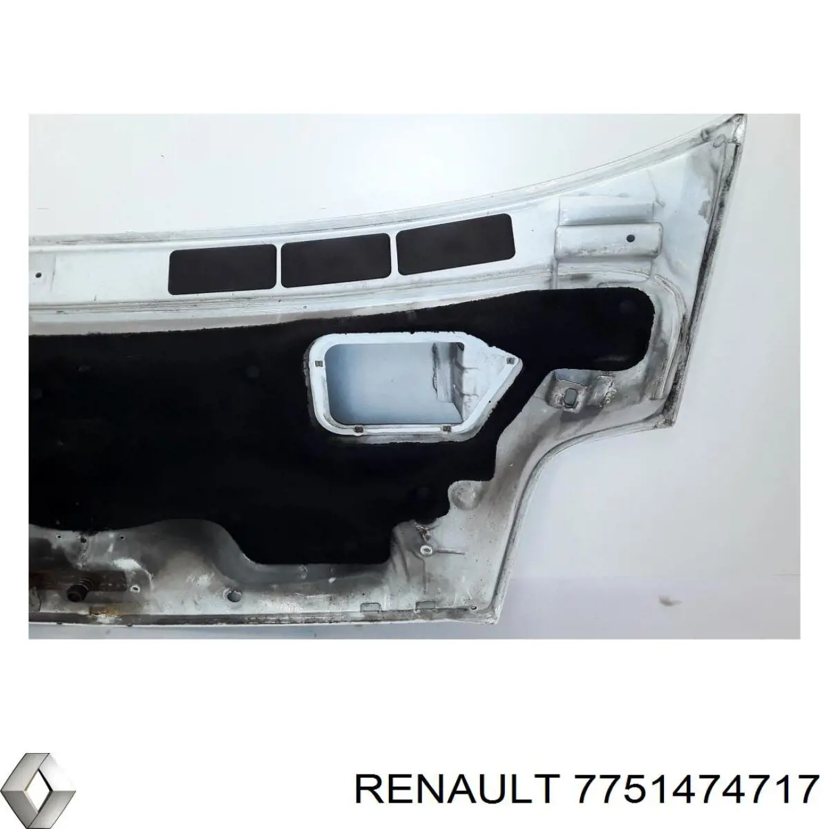 Капот Renault (RVI) 7751474717 ціна, від 63.35 USD