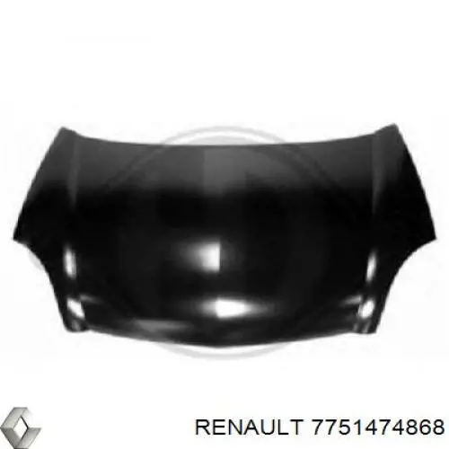 7751474868 Renault (RVI) Капот