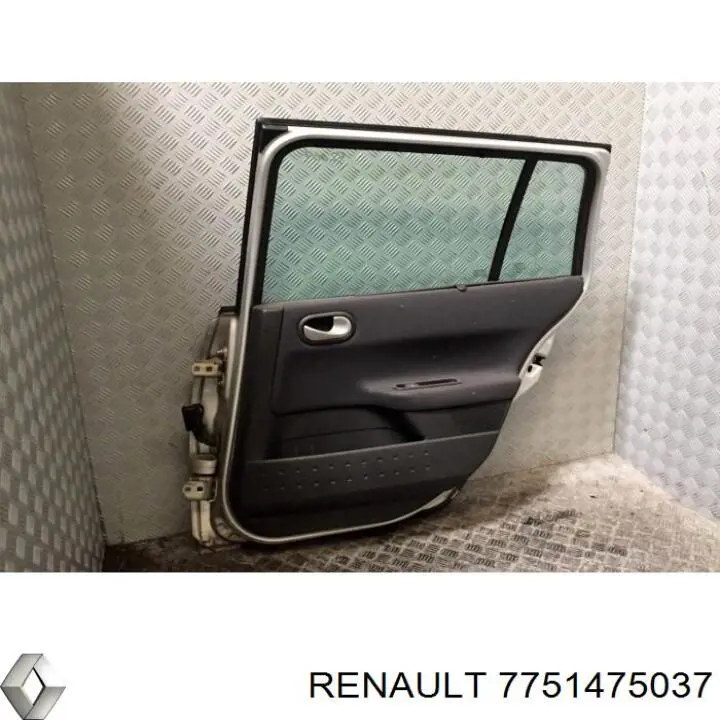 7751477472 Renault (RVI) двері задні, праві