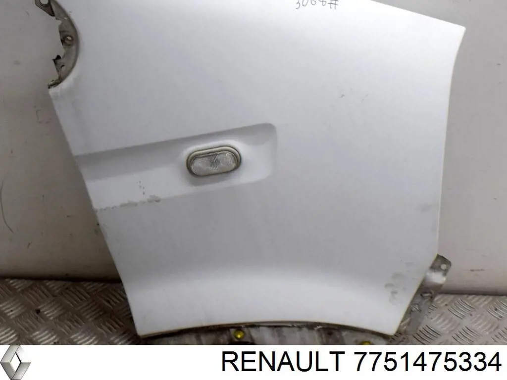 7751475334 Renault (RVI) крило переднє праве