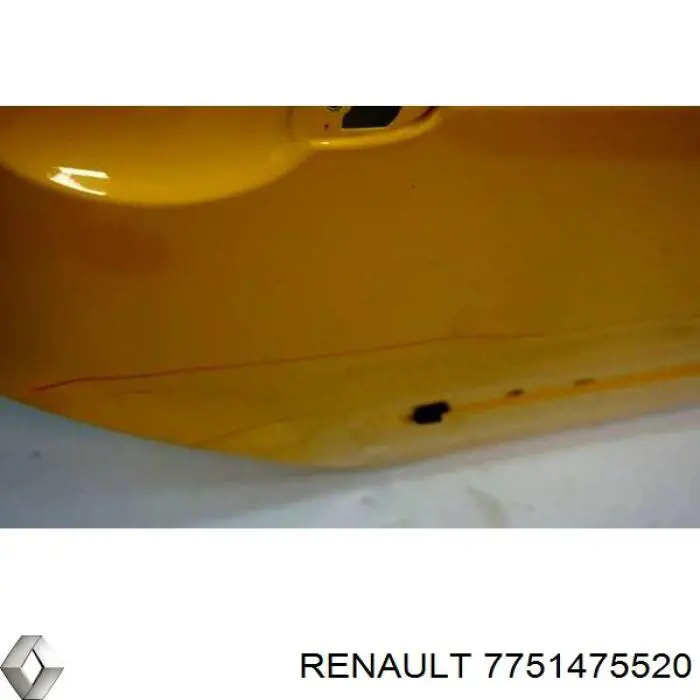 Купити 7751475520 Renault (RVI) Двері задні, праві