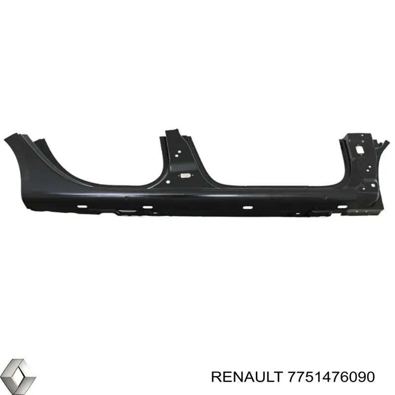 Поріг зовнішній правий Renault (RVI) 7751476090 ціна, від 118.62 USD