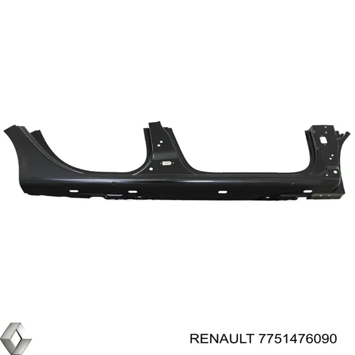 Поріг зовнішній правий на Renault Clio (BR01, CR01)