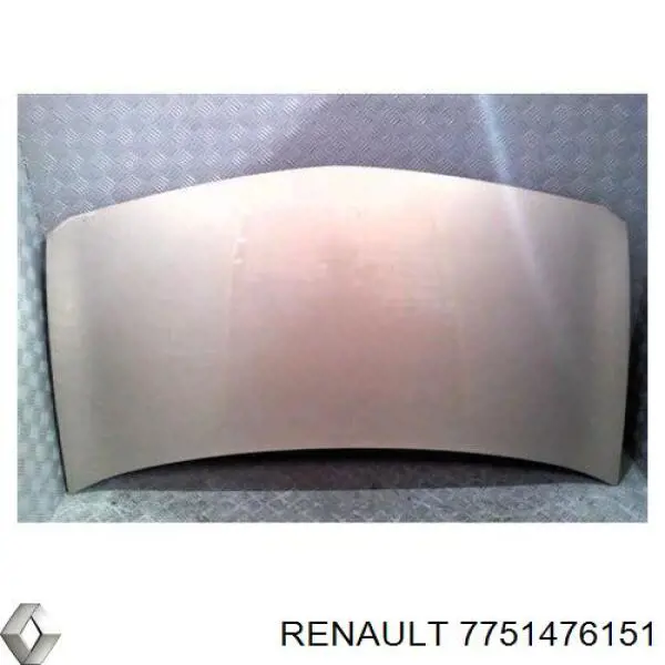 Капот Renault (RVI) 7751476151 ціна, від 82.63 USD