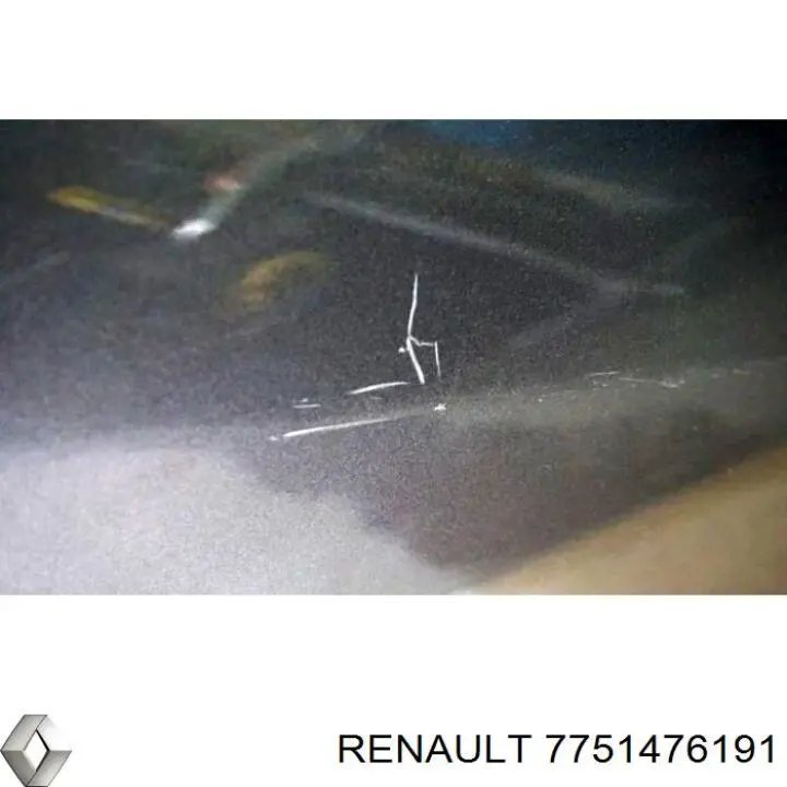 Двері задні Renault (RVI) 7751476191 ціна, від 56.37 USD
