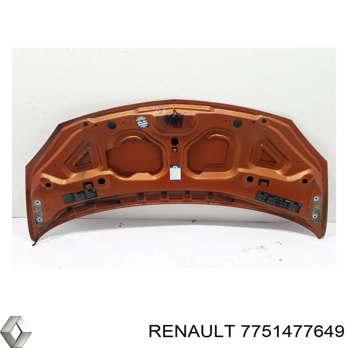 Капот Renault (RVI) 7751477649 ціна, від 97.02 USD