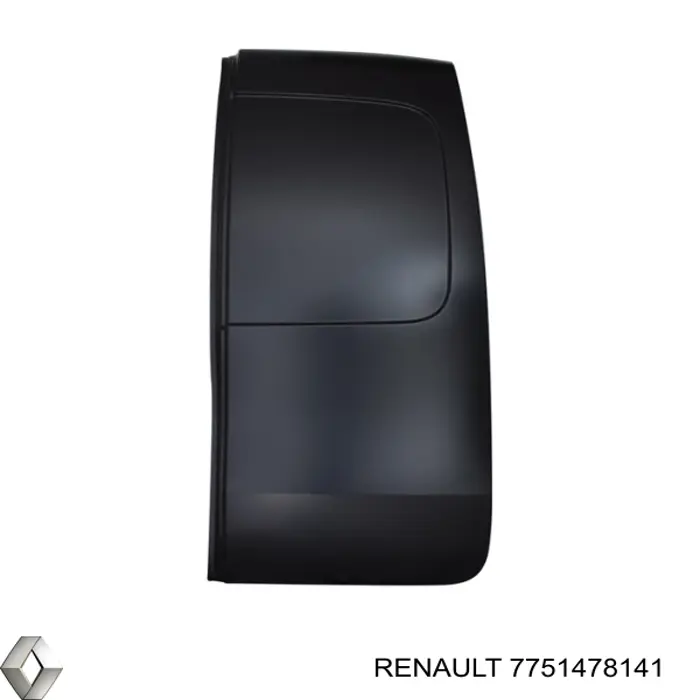 Двері задні, праві Renault (RVI) 7751478141 ціна, від 300.89 USD