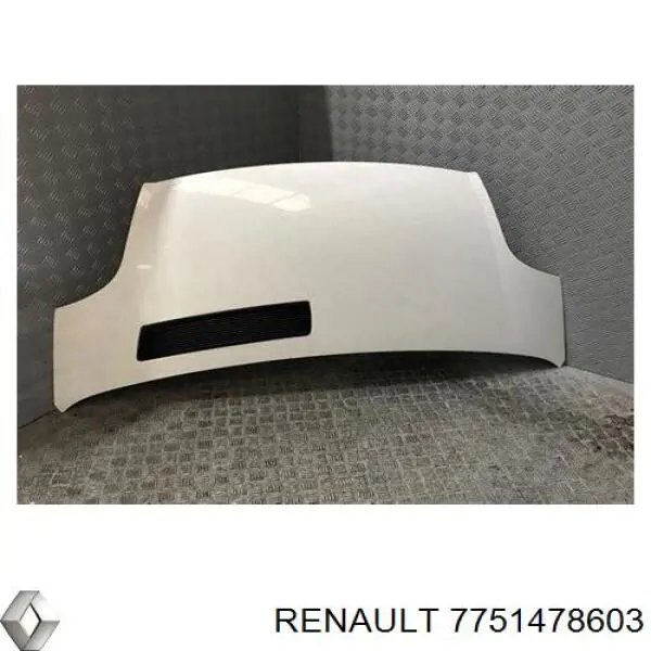 Капот Renault (RVI) 7751478603 ціна, від 158.36 USD