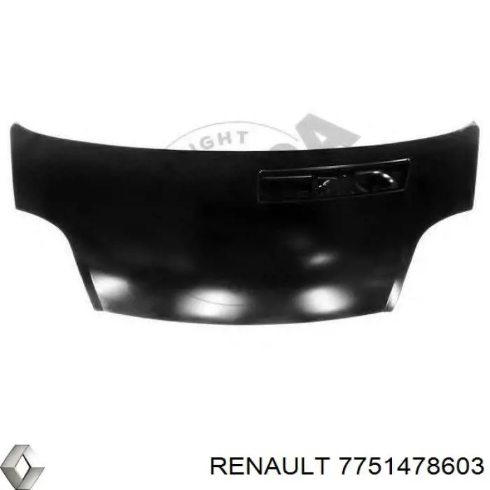 Капот на Renault Trafic II 