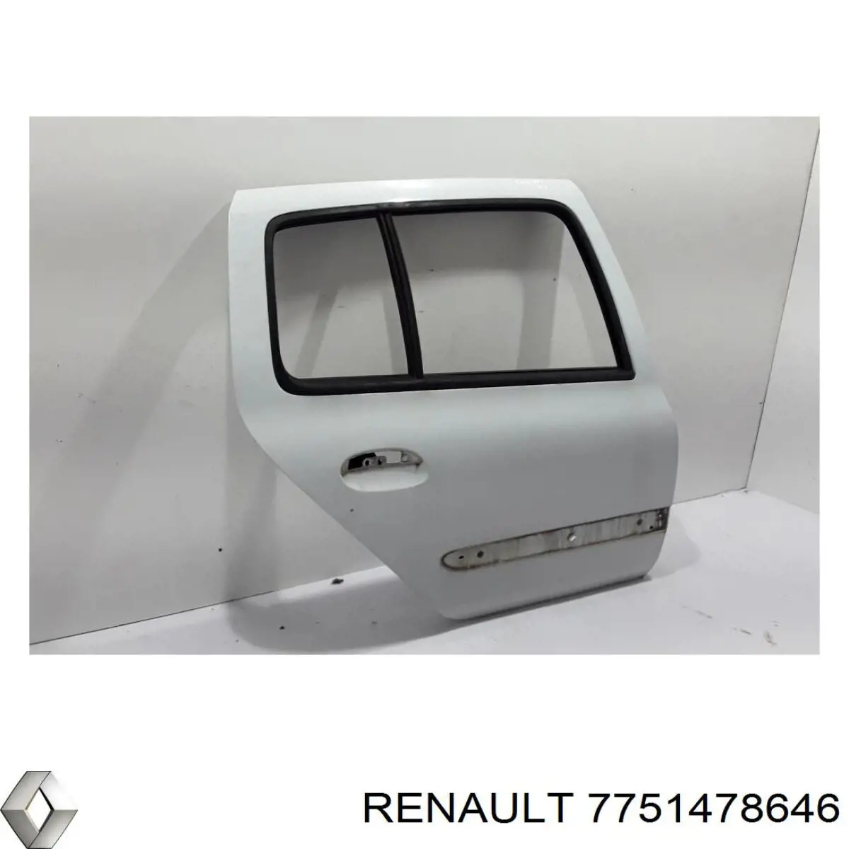 Купити 7751478646 Renault (RVI) Двері задні, праві