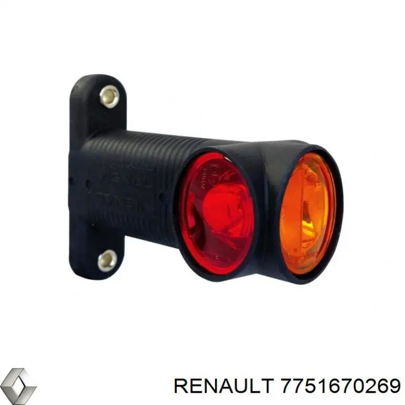 Купити 7751670269 Renault (RVI) Шарнір капота правий