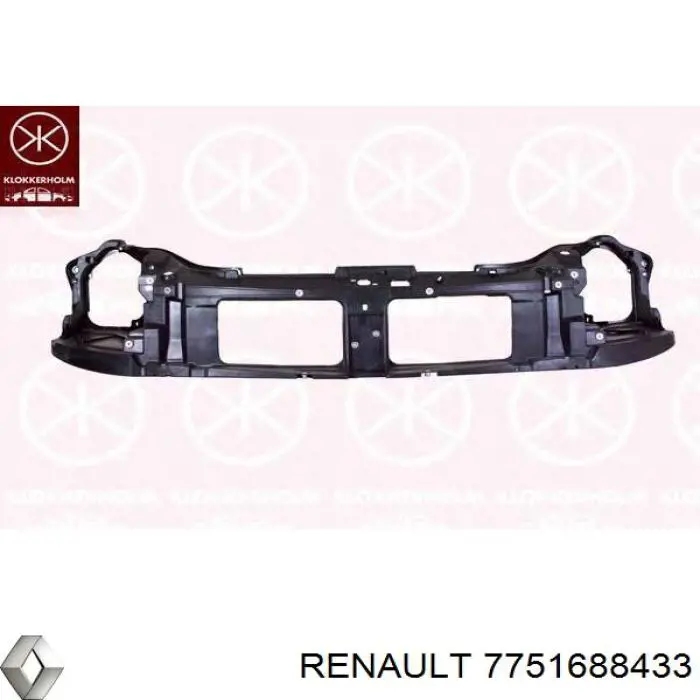 Рамка радіатора ліва Renault (RVI) 7751688433 ціна, від 42.98 USD