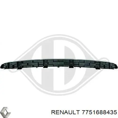 Супорт радіатора нижній/монтажна панель кріплення фар на Renault Master (FD)
