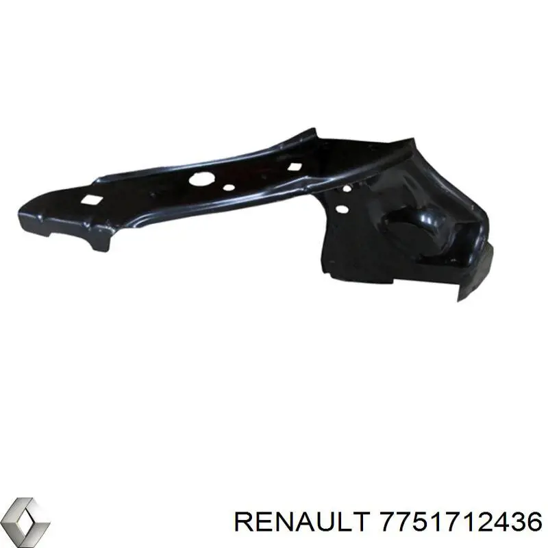 7751712436 Renault (RVI) Рамка радіатора права