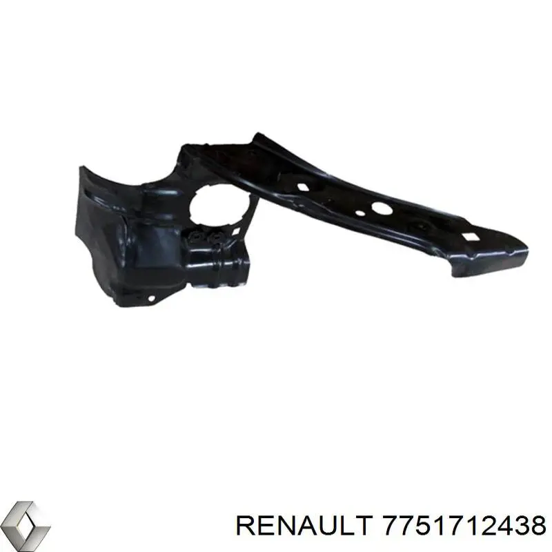 Рамка радіатора ліва Renault (RVI) 7751712438 ціна, від 7.37 USD