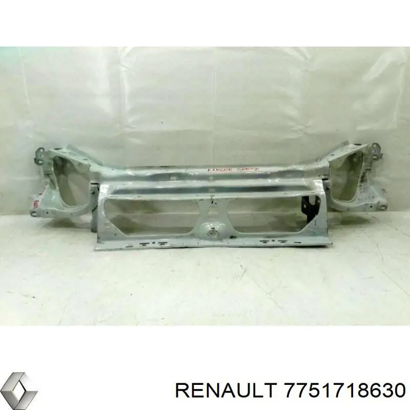 7751718630 Renault (RVI) супорт радіатора в зборі/монтажна панель кріплення фар